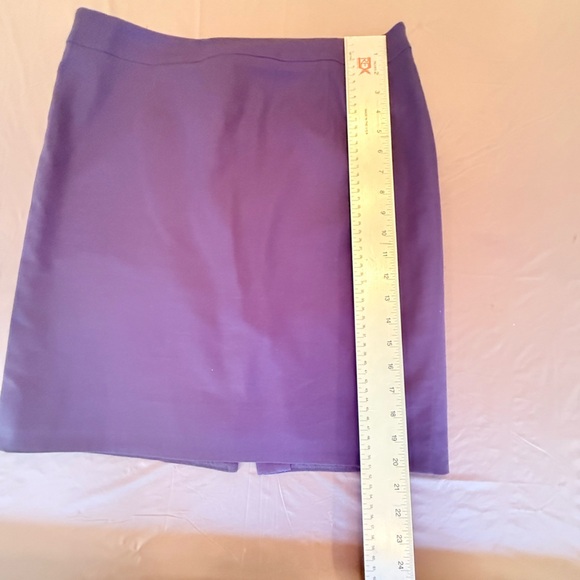 ECCOCI by Carlisle Navy Blue Knee Length Skirt Size 10/Medium MSRP $255 - Picture 5 of 7